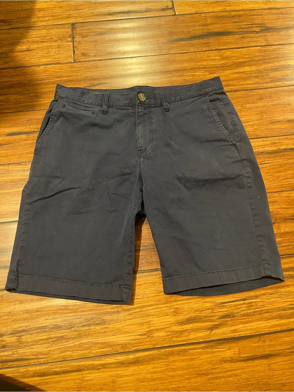 Wallin & Bros. Men's Classic Navy Cotton Shorts